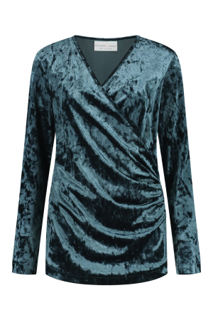 Helena Hart Helena Hart shirts en tops T-shirt Lange mouw emerald