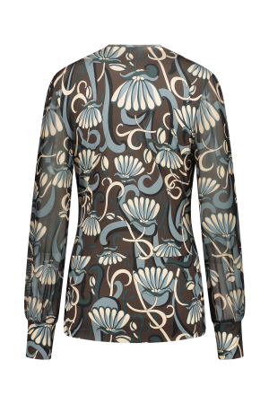 Helena Hart Helena Hart shirts en tops T-shirt Lange mouw emerald