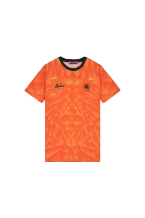 Malelions Malelions shirts en tops Print T-shirts 700 orange