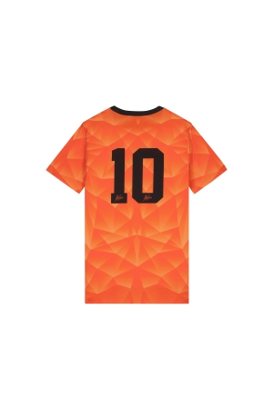 Malelions Malelions shirts en tops Print T-shirts 700 orange