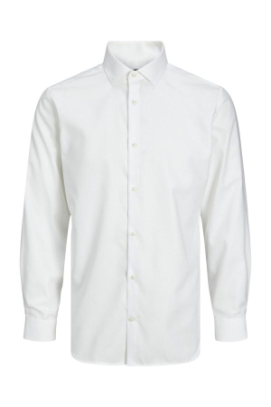 J&J Premium J&J Premium overhemden Overhemd white slim fit