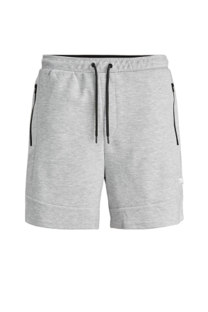 J&J Premium J&J Premium broeken Korte broeken light grey melange