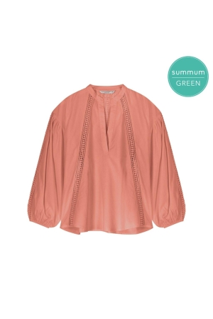 SUMMUM SUMMUM blouses 502 warm apricot
