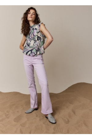 SUMMUM SUMMUM shirts en tops Tops en Singlets 120 multicolour