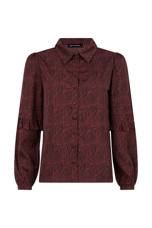 Lofty Manner Lofty Manner blouses Blouse 106 zebra print