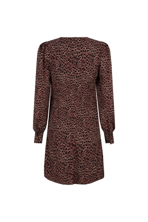 Lofty Manner Lofty Manner jurken Jurken 105 leopard print