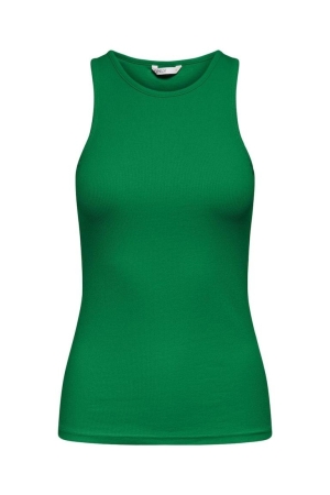 Only Only shirts en tops Tops en Singlets jolly green