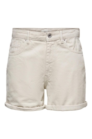 Only Only broeken Korte broeken ecru
