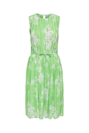 Only Only jurken Lange Jurken summer green occ botanical blue