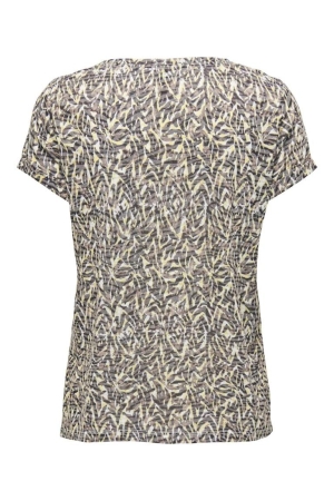 Only Only shirts en tops T-shirt Korte mouw toasted coconut craft animal