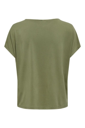 Only Only shirts en tops T-shirt Korte mouw martini olive