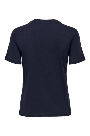 Only Only shirts en tops T-shirt Korte mouw navy blazer friday