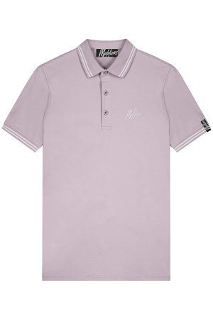 Malelions Malelions shirts en tops Poloshirts 787 rusty pink