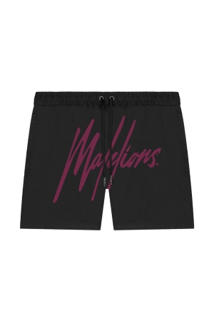 Malelions Malelions broeken Zwembroek 239 black/cherry