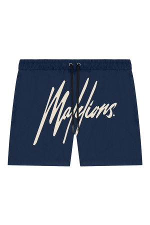 Malelions Malelions broeken Zwembroek 899 navy/beige
