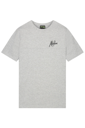 Malelions Malelions shirts en tops Print T-shirts 992 grey melange