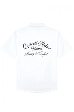 Quotrell Quotrell overhemden Overhemd 9223 off white / black
